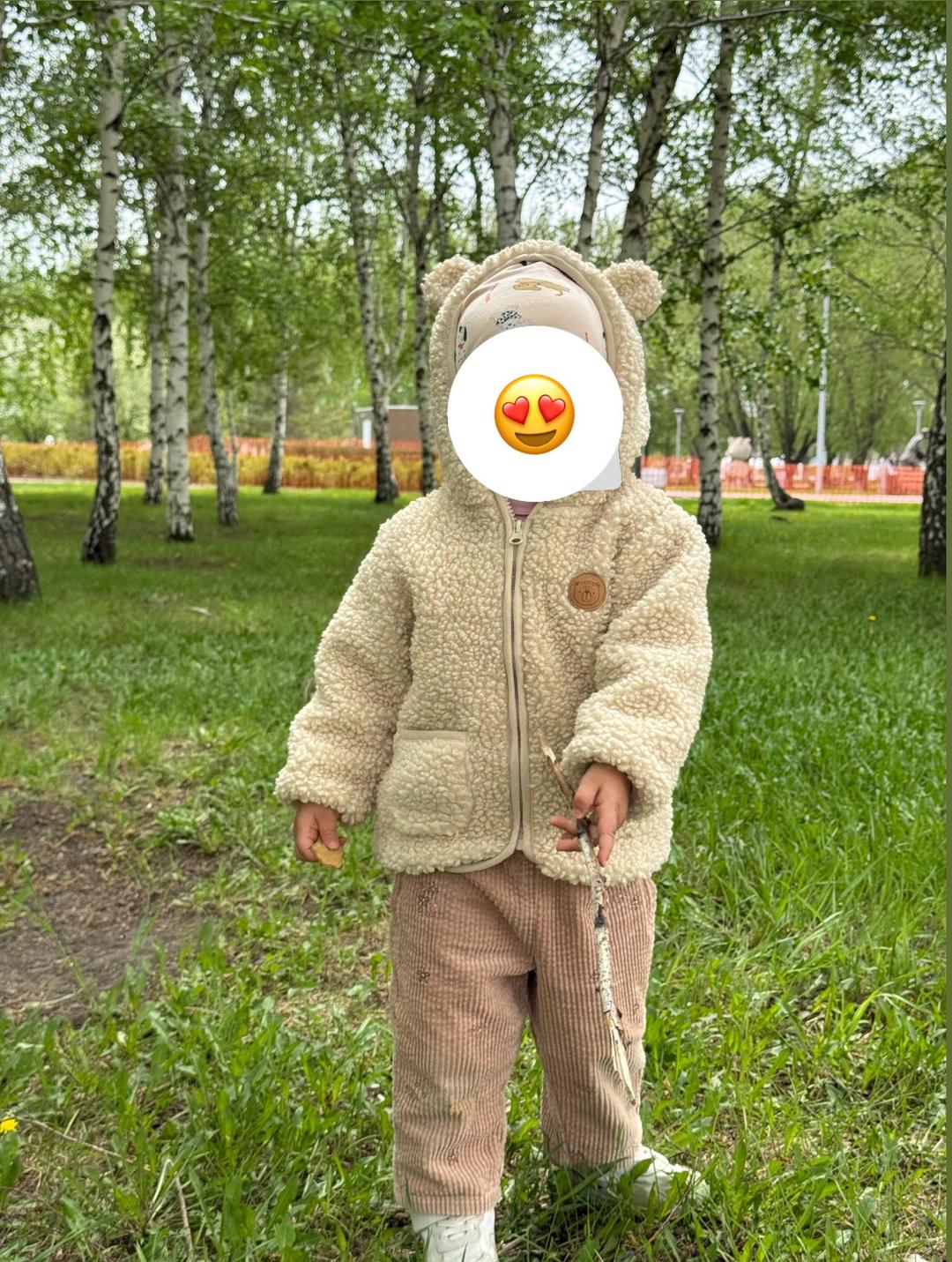 Нет бренда Куртка мишка baby go р-р 80 — фото 2