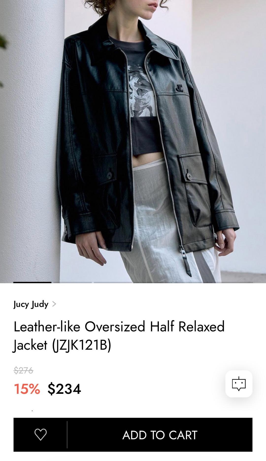 Премиум Корея Оверсайз жакет от корейского бренда Jucy Judy Korea — фото 2