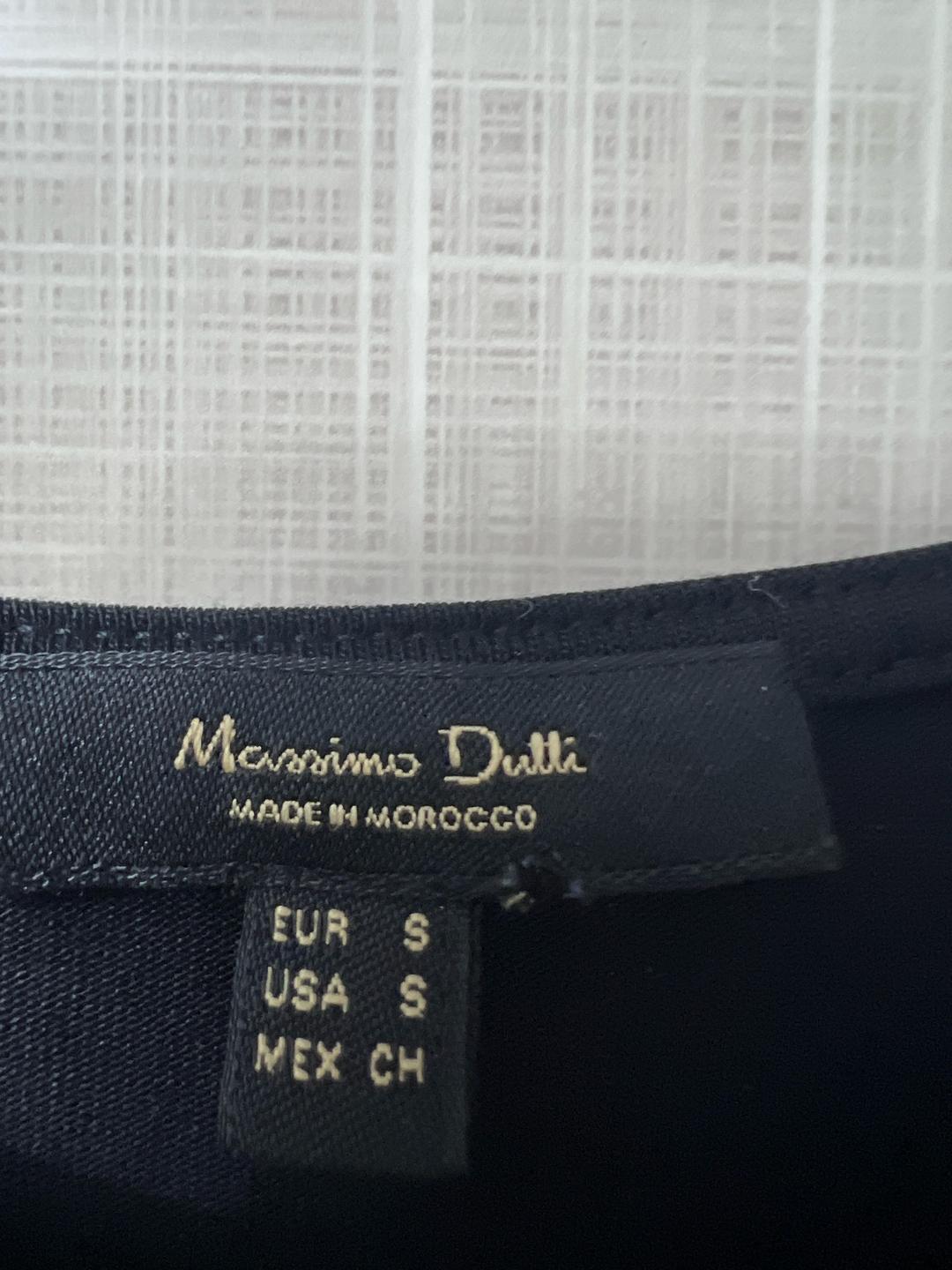 Massimo Dutti Черное платье Massimo Dutti — фото 2