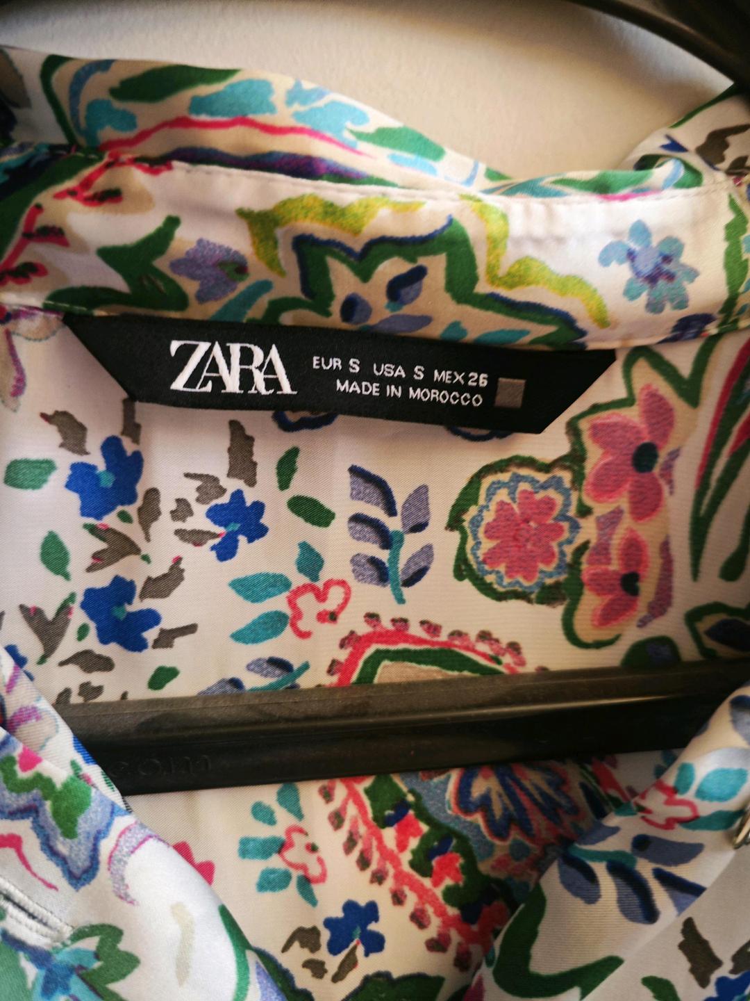 Zara Рубашка блузка Zara xs — фото 2