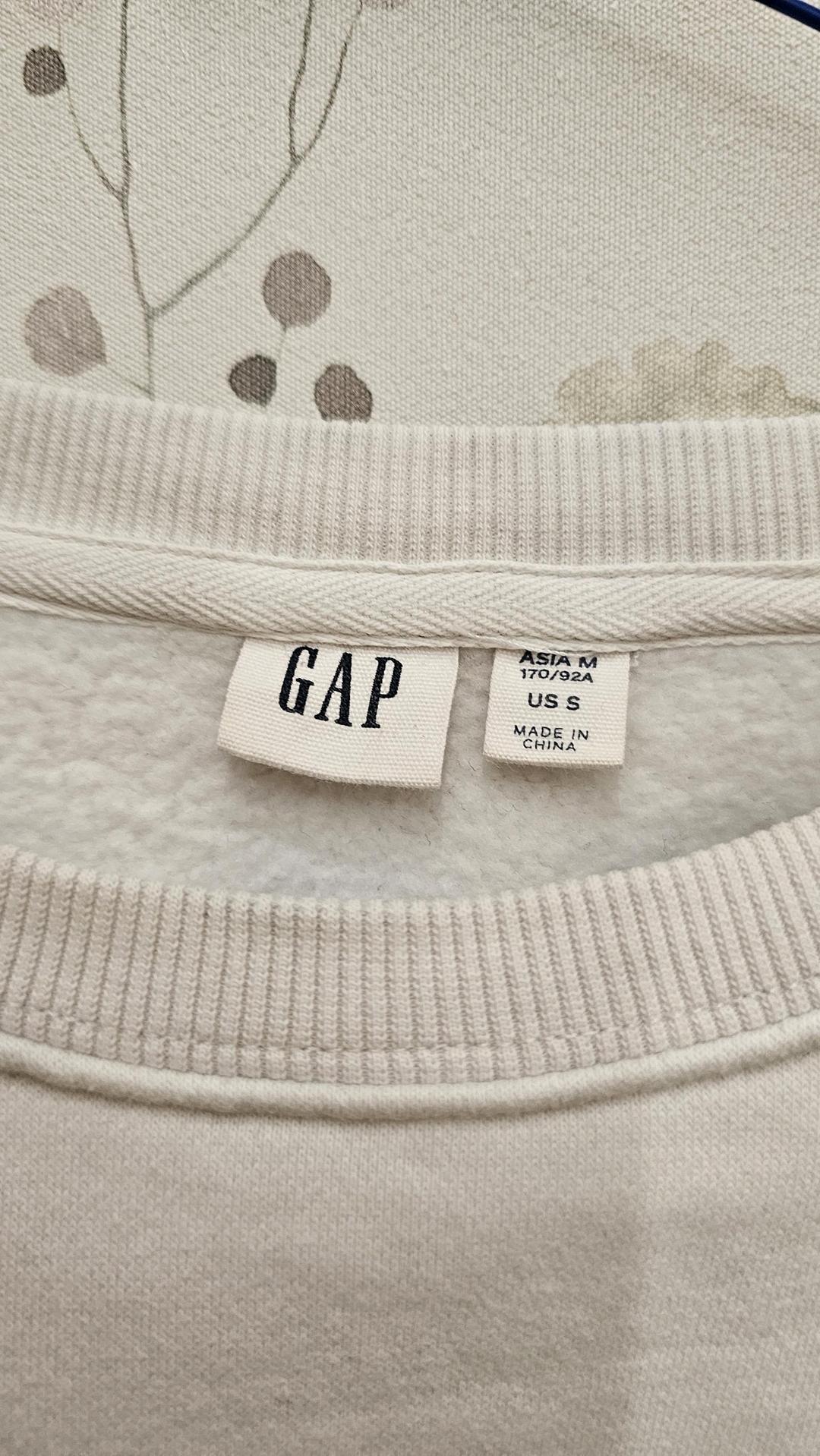 GAP кремовый свитшот оверсайз — фото 2