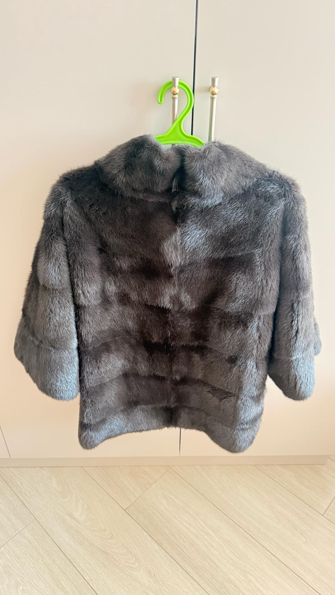 Punto Fashion Шуба из натурального  меха норки — фото 2