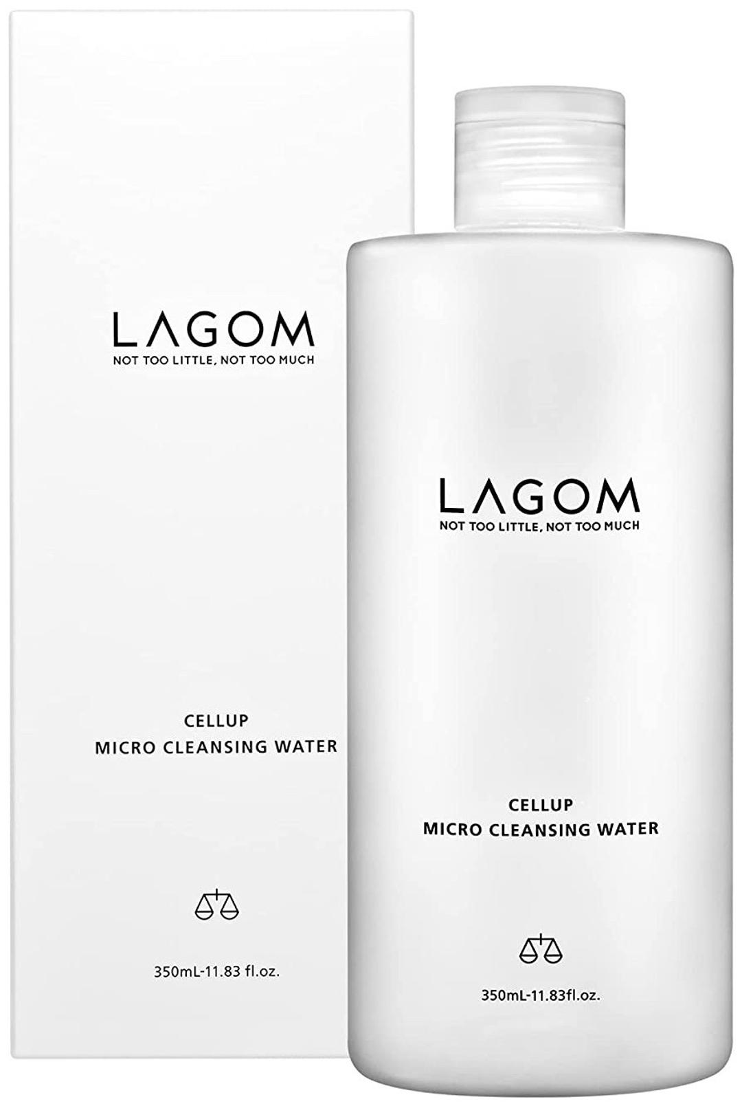 lagom Увлажняющая мицеллярная вода Lagom Cellup Micro Cleansing Water объемом 350 мл. — фото 2