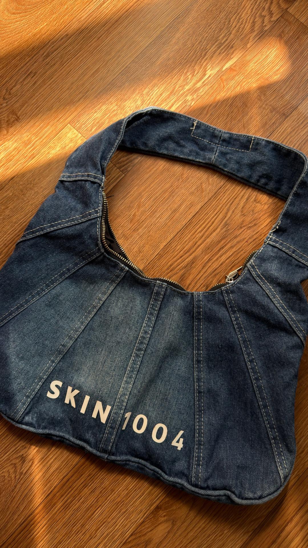 Skin 1004 Джинсовая сумка хобо SKIN 1004 — фото 2