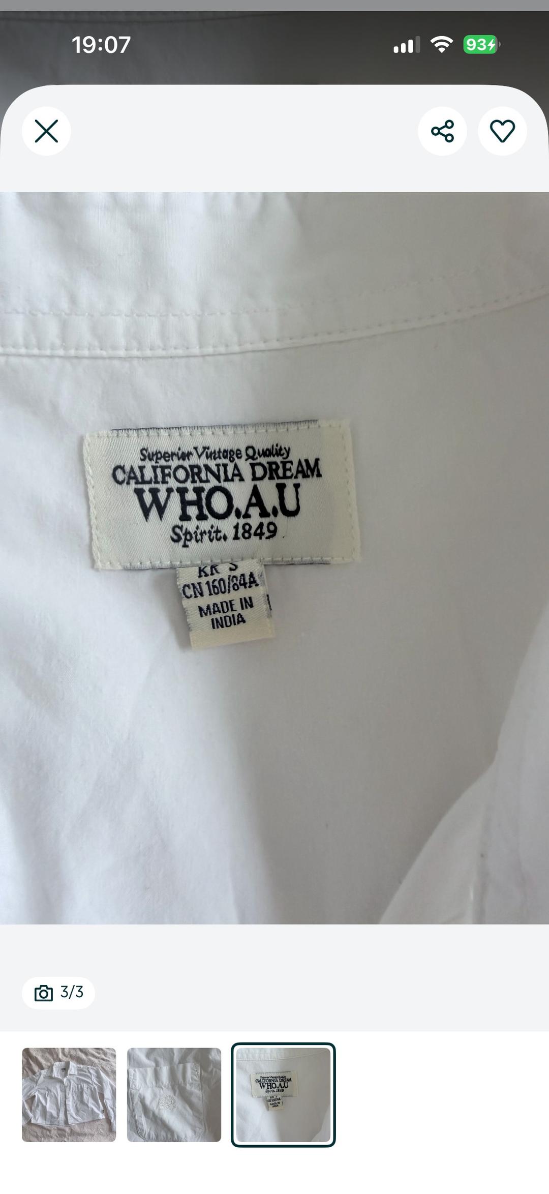 WHO.A.U Рубашка укороченная whoau — фото 2