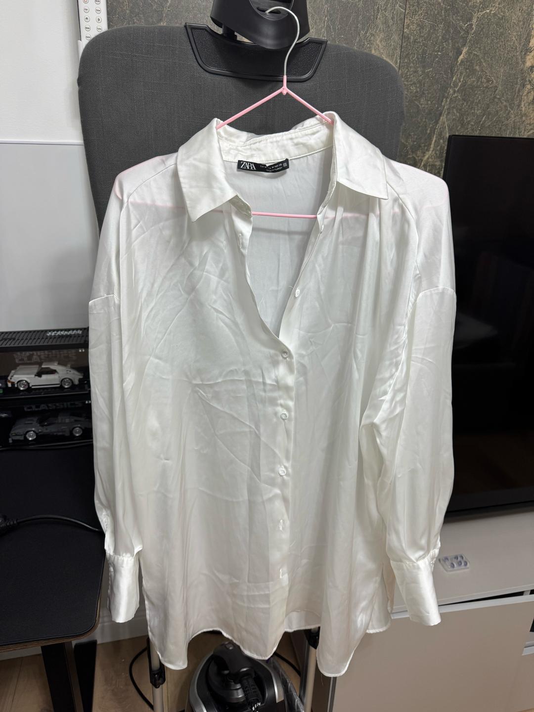 Zara Атласная рубашка Zara — фото 2