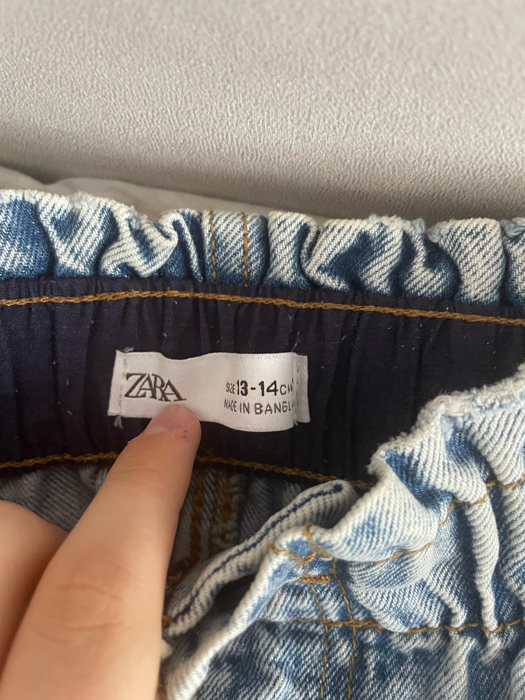 Zara Джинсы ZARA для девочки — фото 2