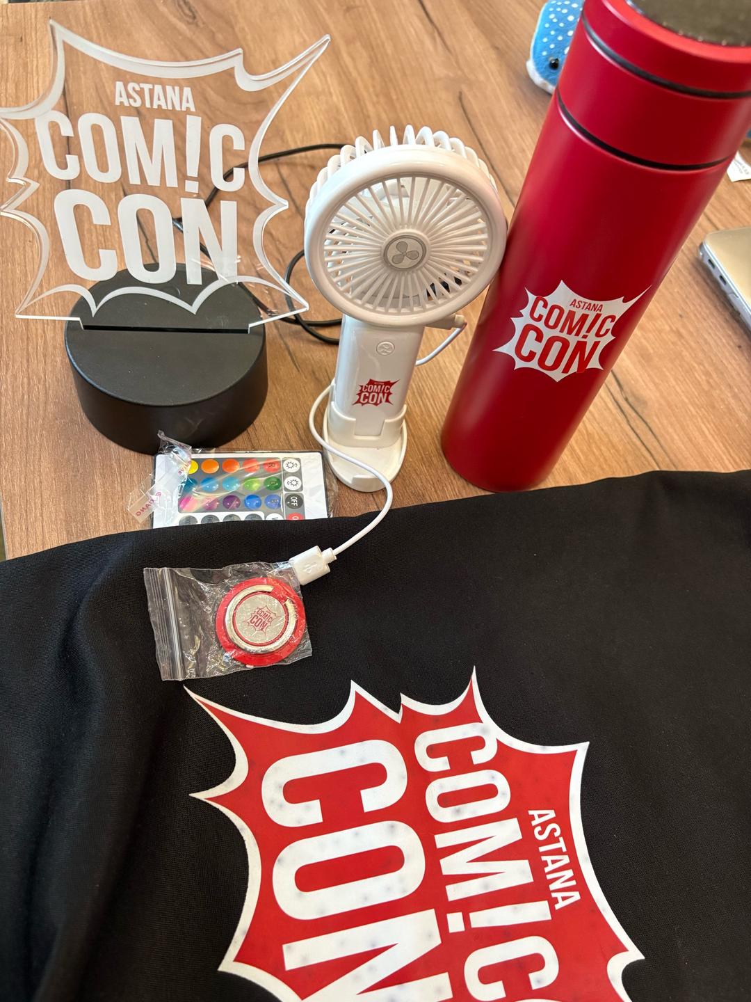 comiccon Набор мерч комиккон Астана comiccon шоппер попсокет — фото 2