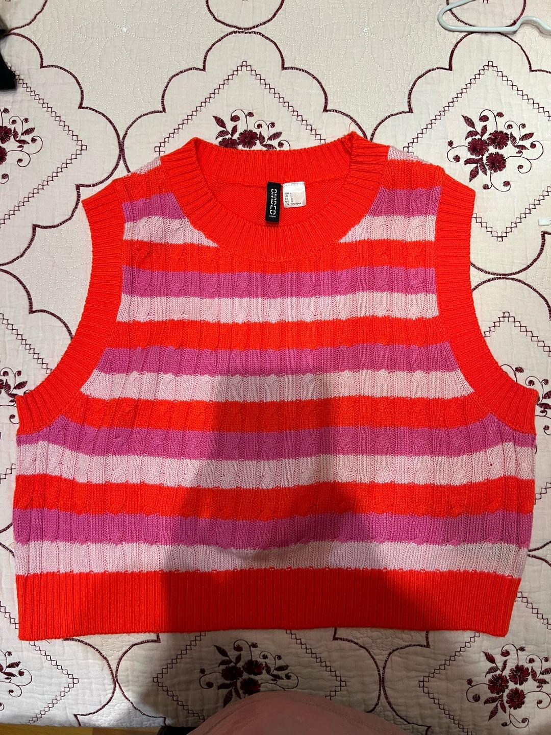 H&M Вязаный жилет — фото 2