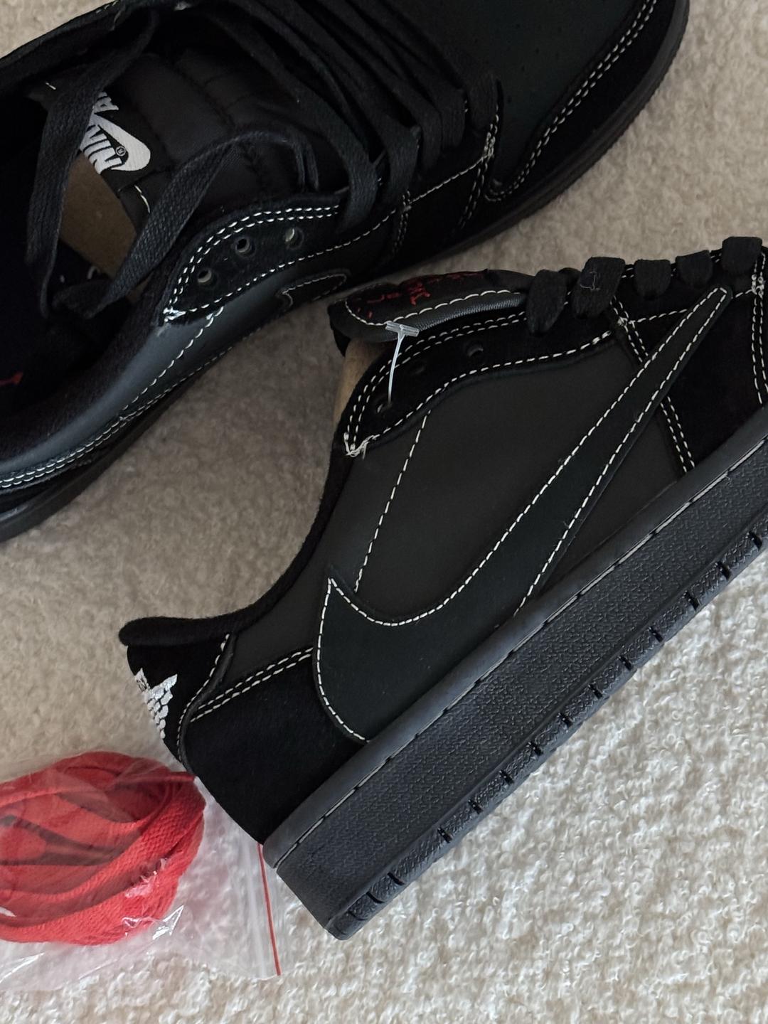 Nike Nike Air Jordan 1 Retro Low x Travis Scott «BlackPhantom» — фото 2