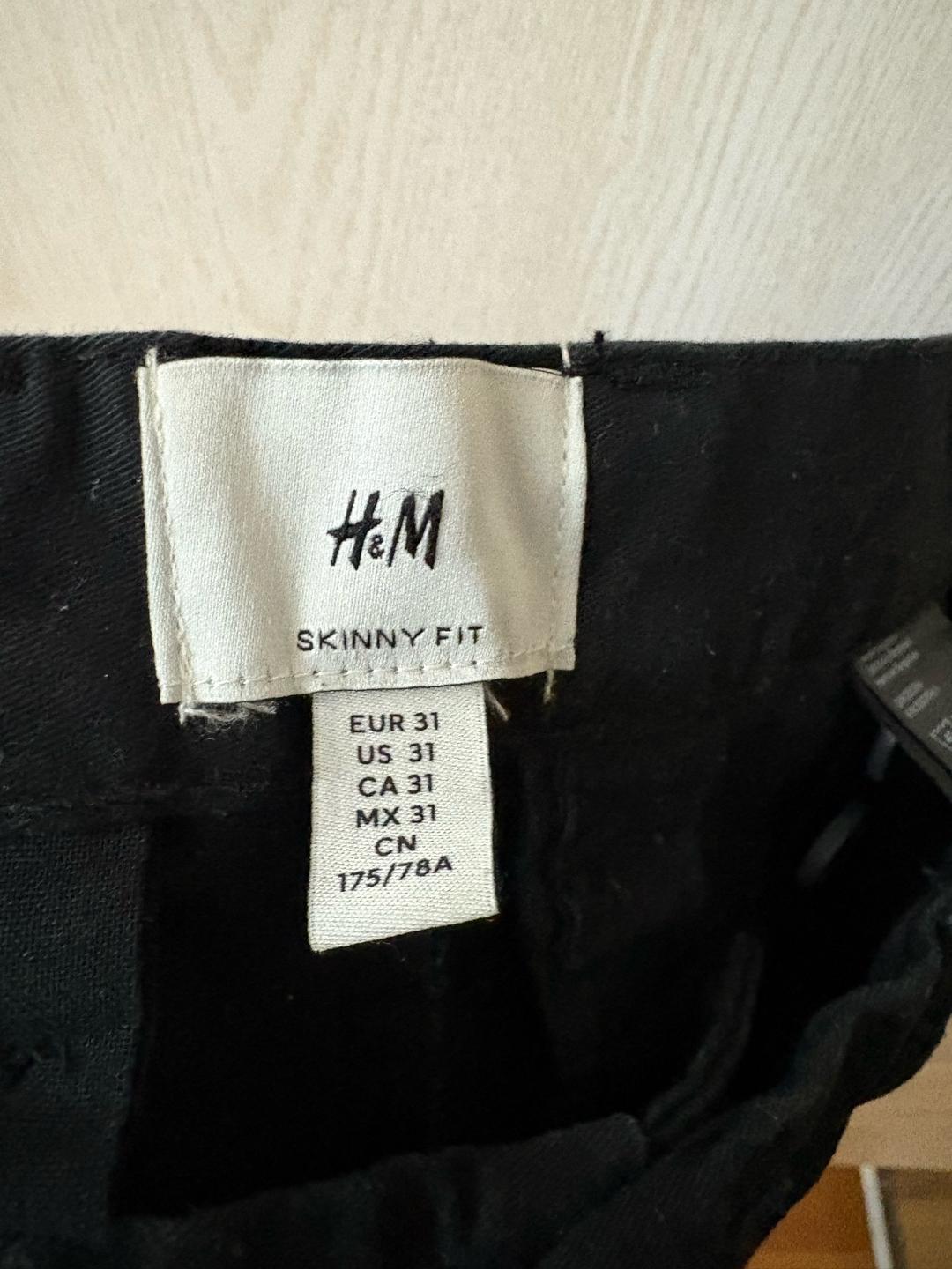 H&M Брюки HM черные — фото 2