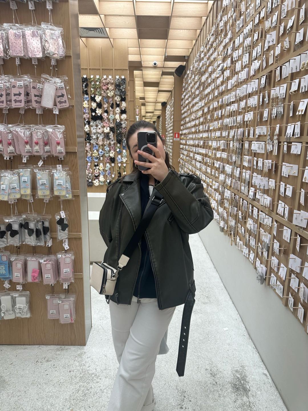 Pull & Bear Кожанная куртка — фото 2