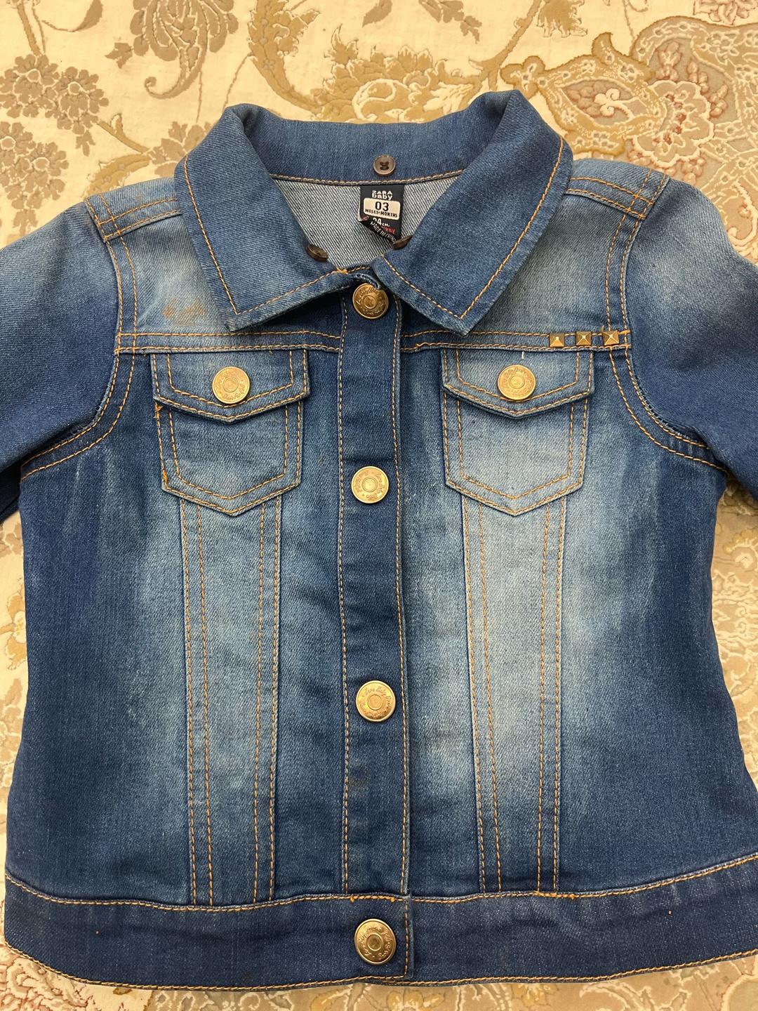 Zara Джинсовая куртка ZARA — фото 2