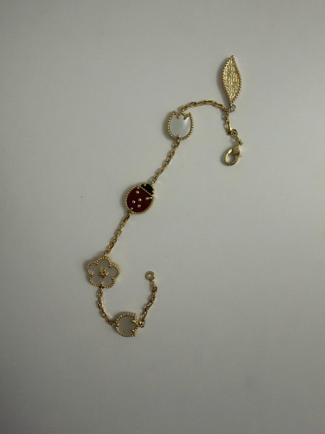 Van Cleef & Arpels Браслет с подвесками божья коровка Van Cleef&Arpels — фото 2
