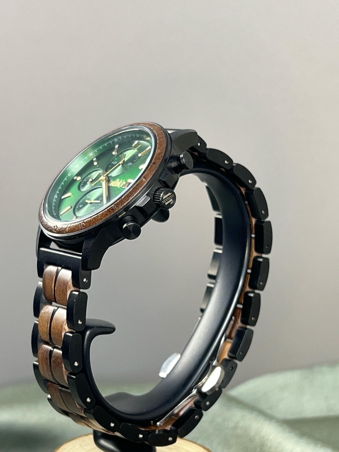 tadhkir Часы TR CLASSIC WALNUT GREEN — фото 2