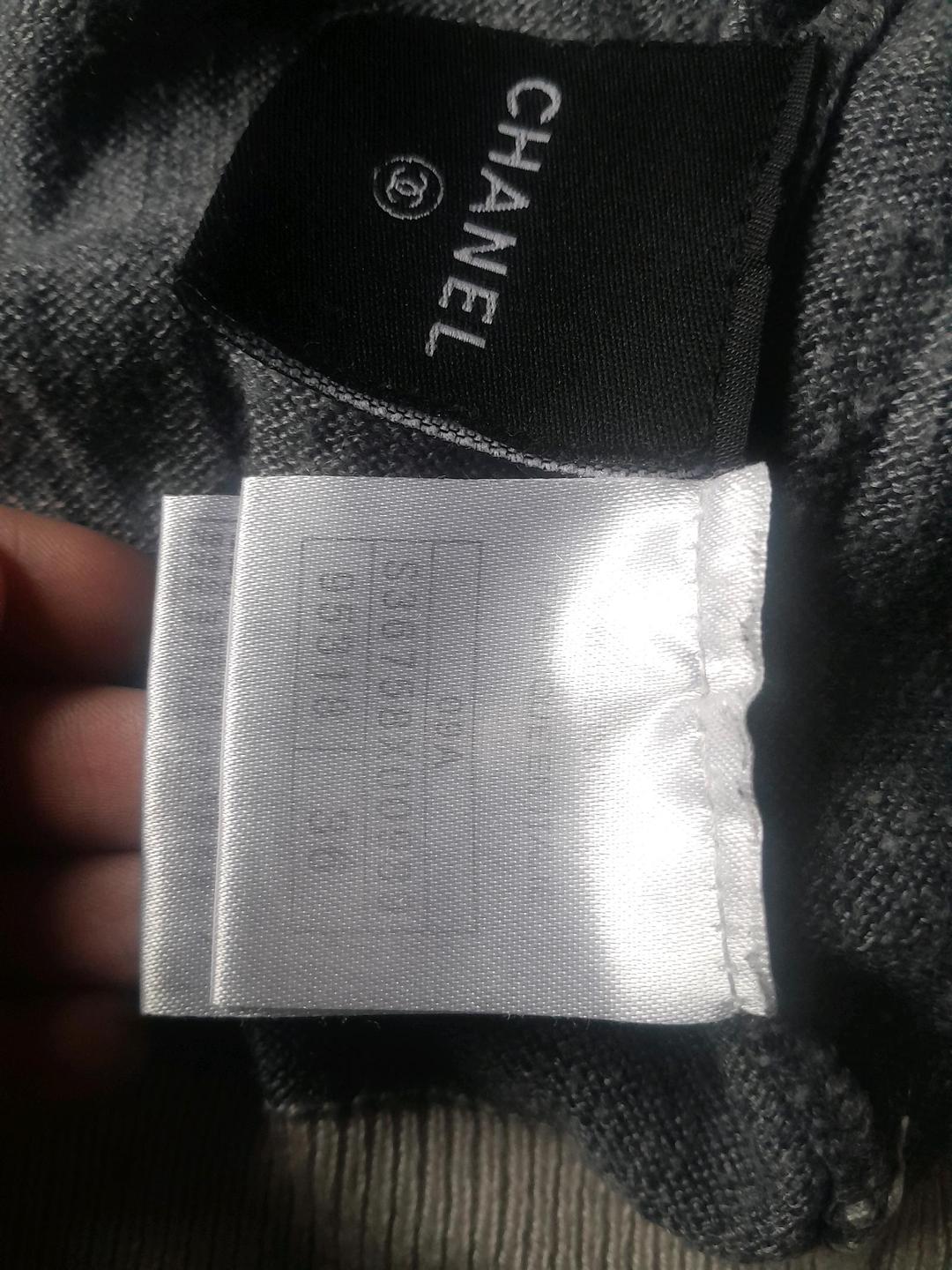 Chanel Chanel — серая кофта — фото 2