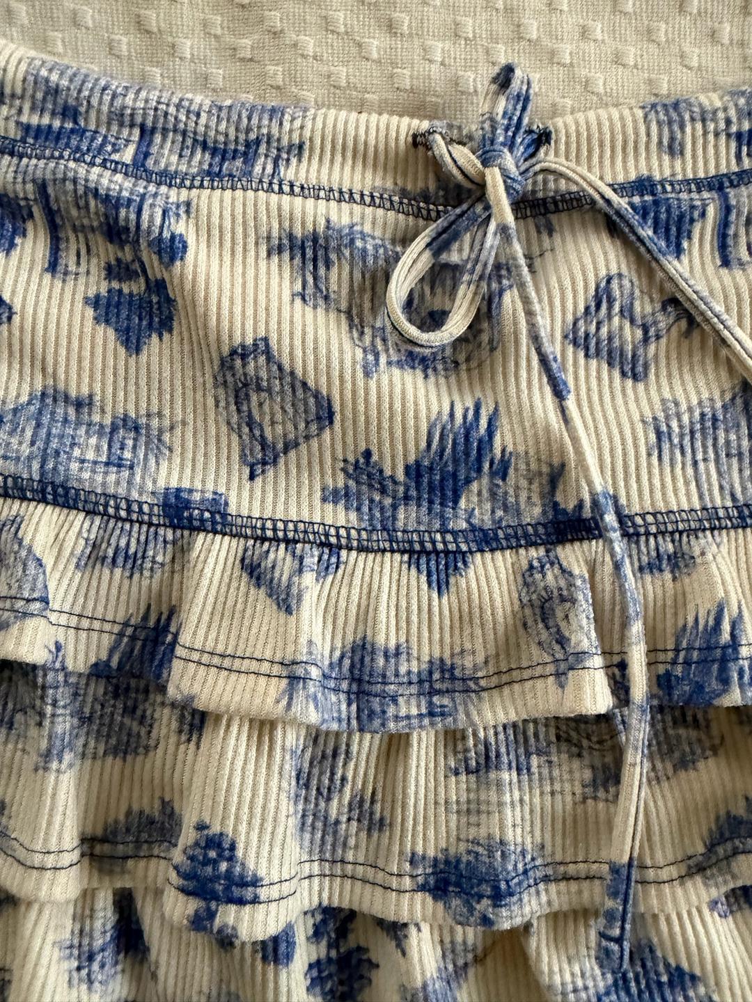 Urban Outfitters Трикотажная мини-юбка Urban Outfitters Archive в рубчик — фото 2