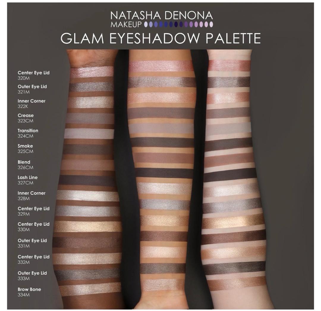 Natasha Denona NATASHA DENONA Glam Eyeshadow Palette (Палетка теней) — фото 2