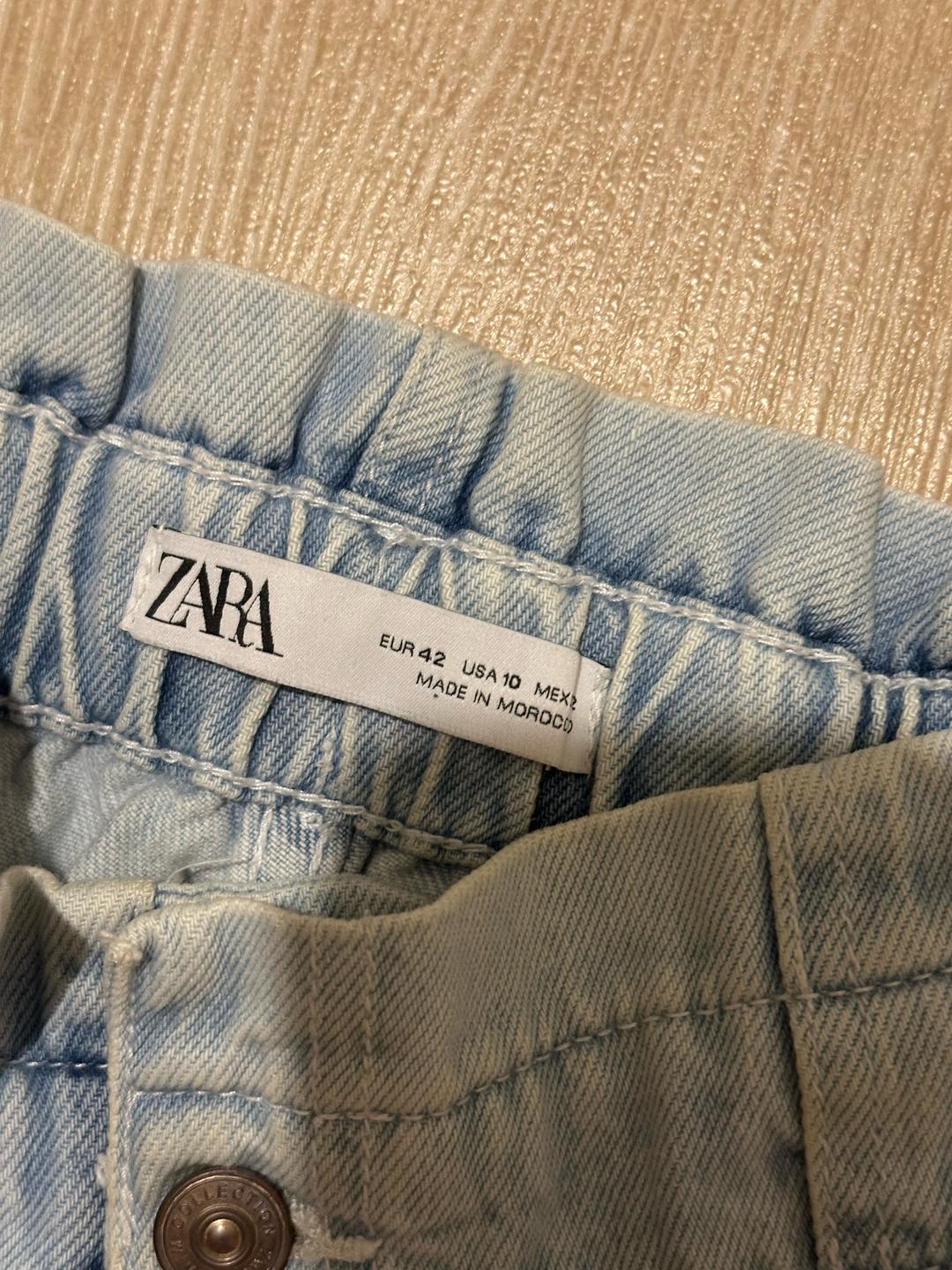 Zara Джинсовые шорты ZARA — фото 2
