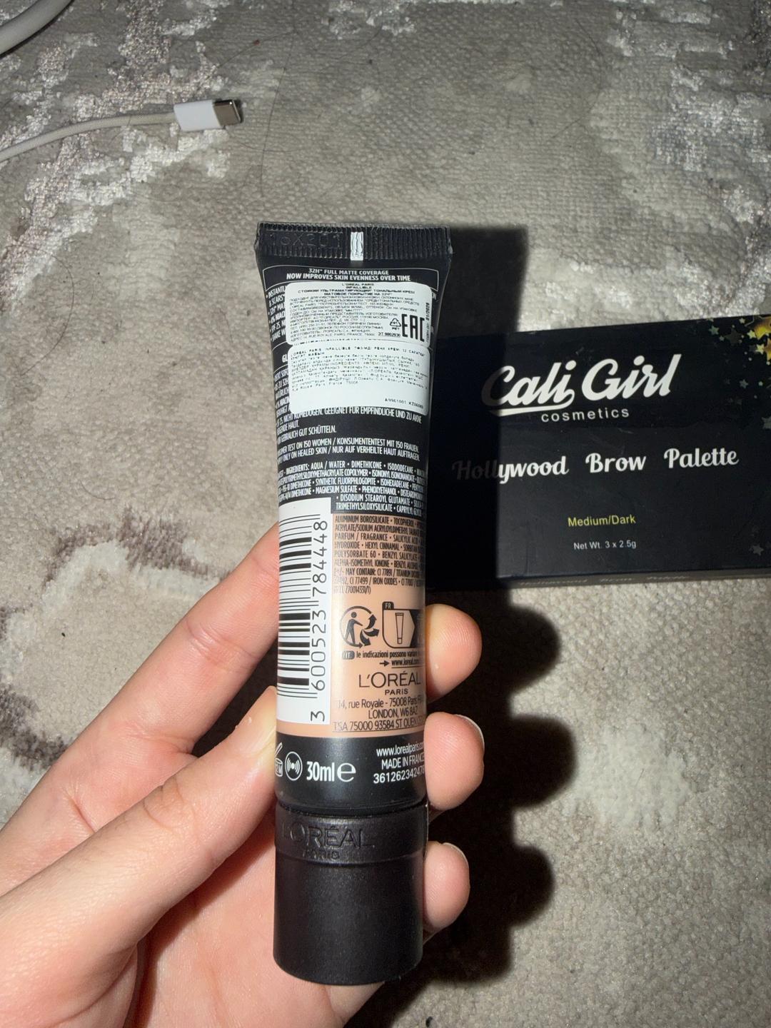 Loreal Paris Тоналка палетка для бровей краска для ткани — фото 2