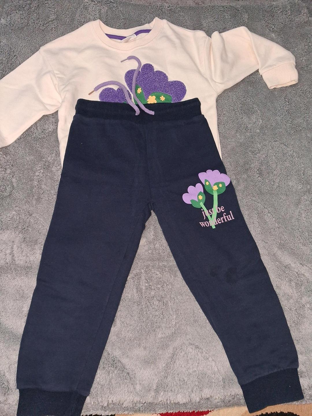 Zara Kids Детский спортивный костюм-двойка (свитшот и брюки) — фото 2