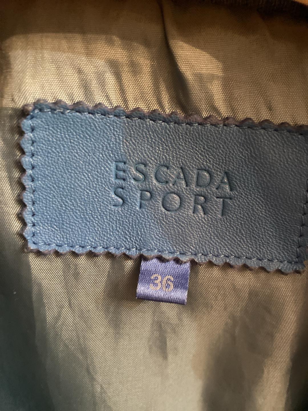 ESCADA Кожаная куртка Escada Sport — фото 2
