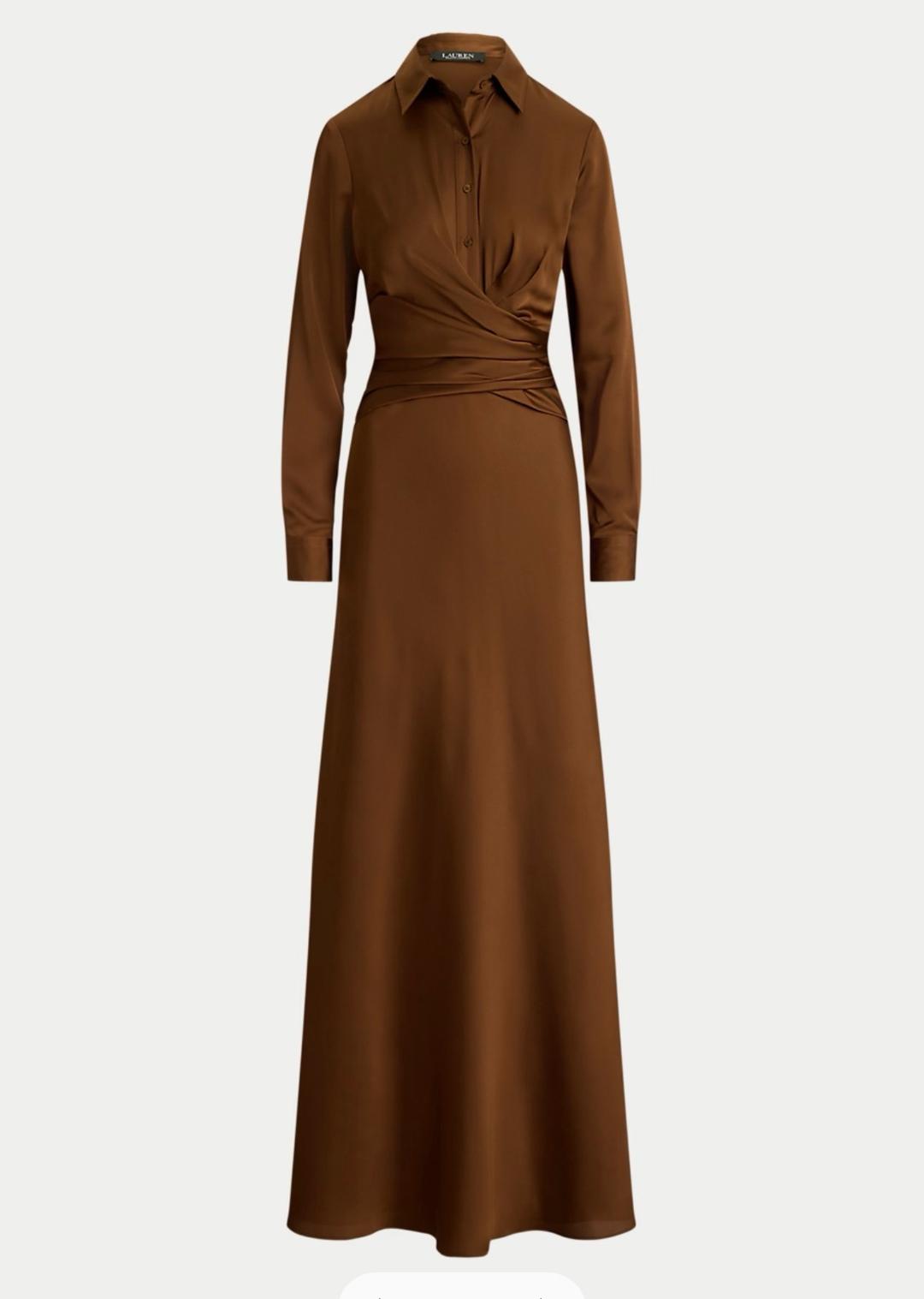 Yves Saint Laurent Lauren платье макси — фото 2