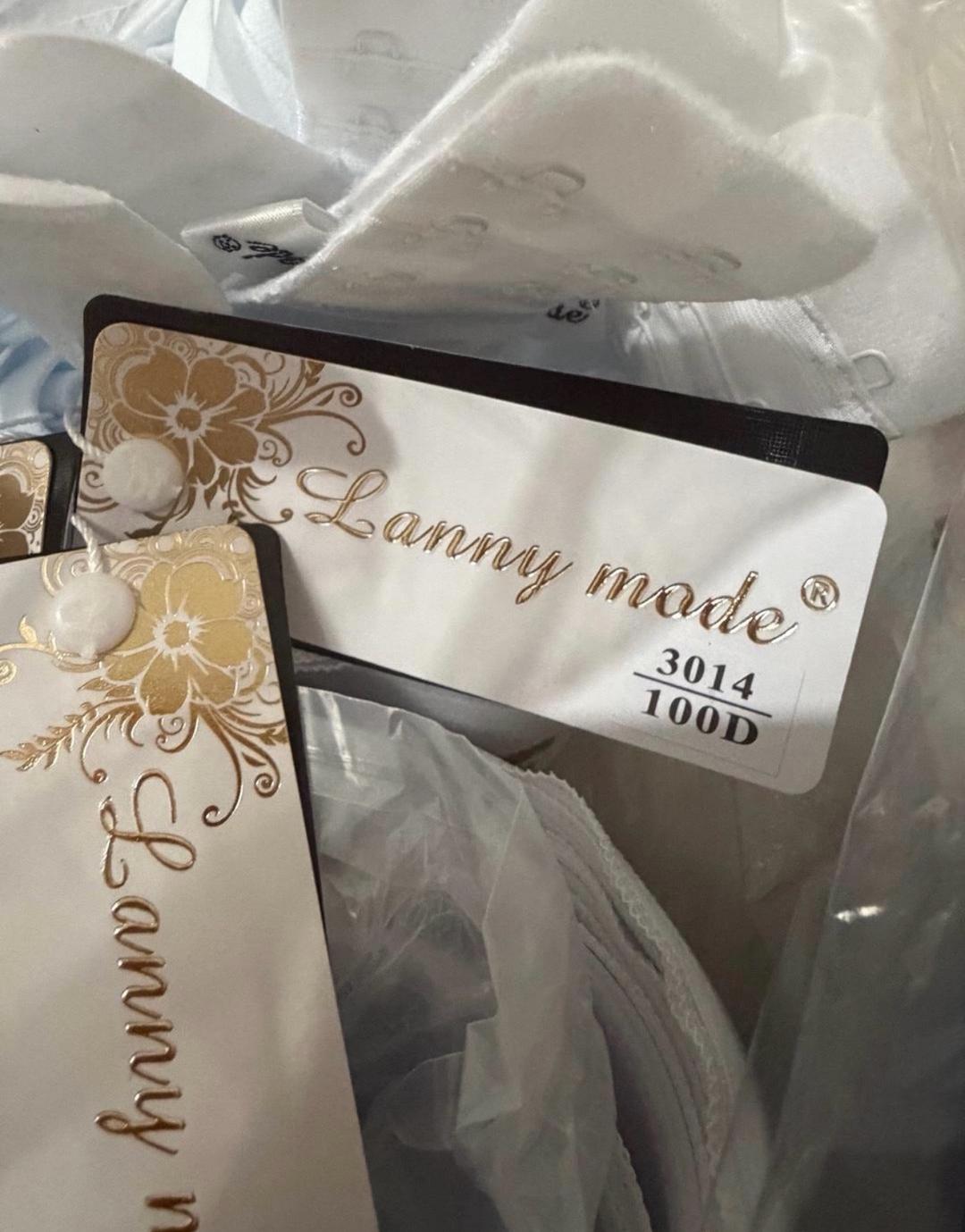 Lanny Mode Бюстгальтер без наполнителя Lanny Mode белый Размер 100 D — фото 2