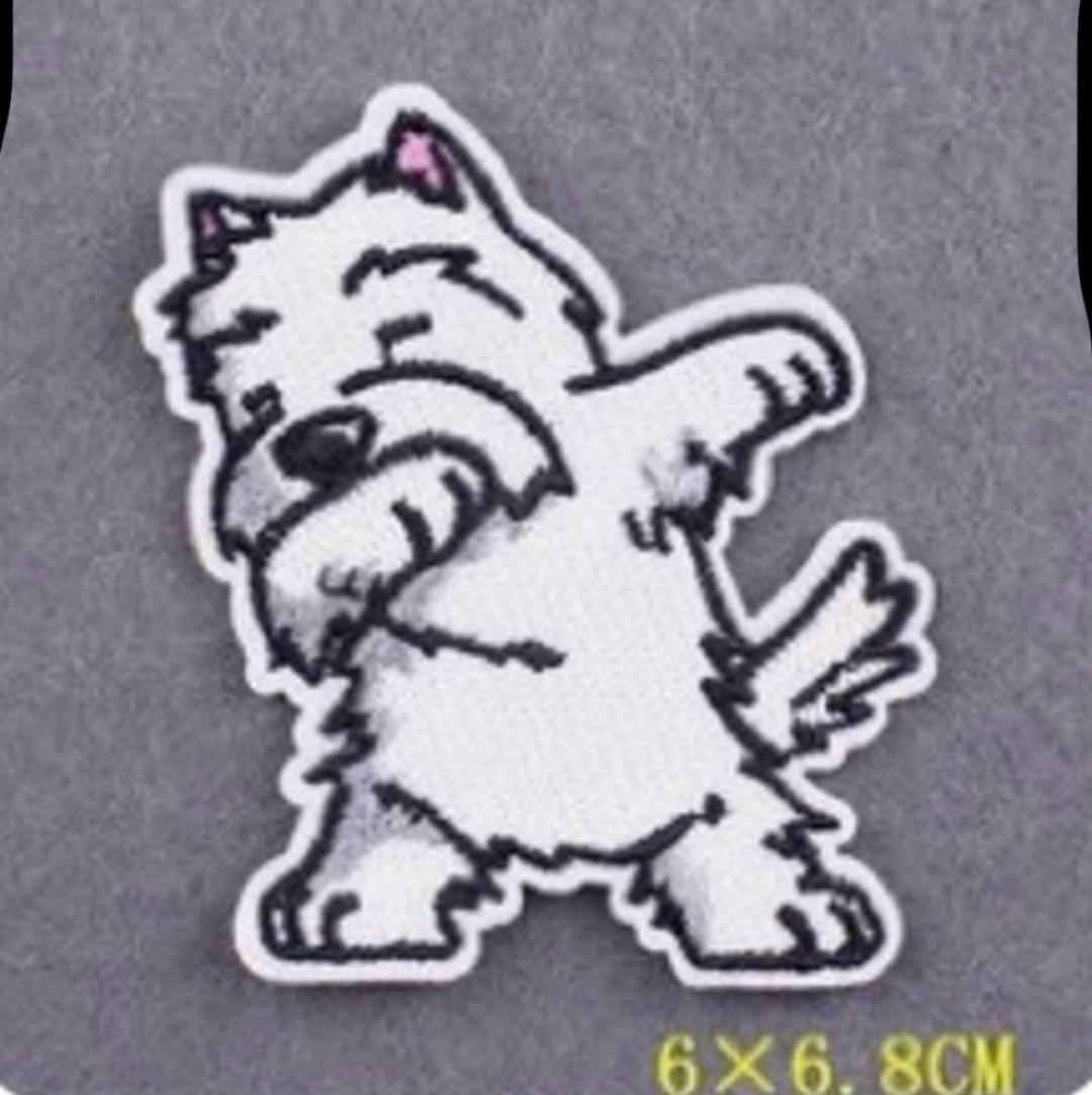 Нашивки в виде собак 3 шт — фото 2
