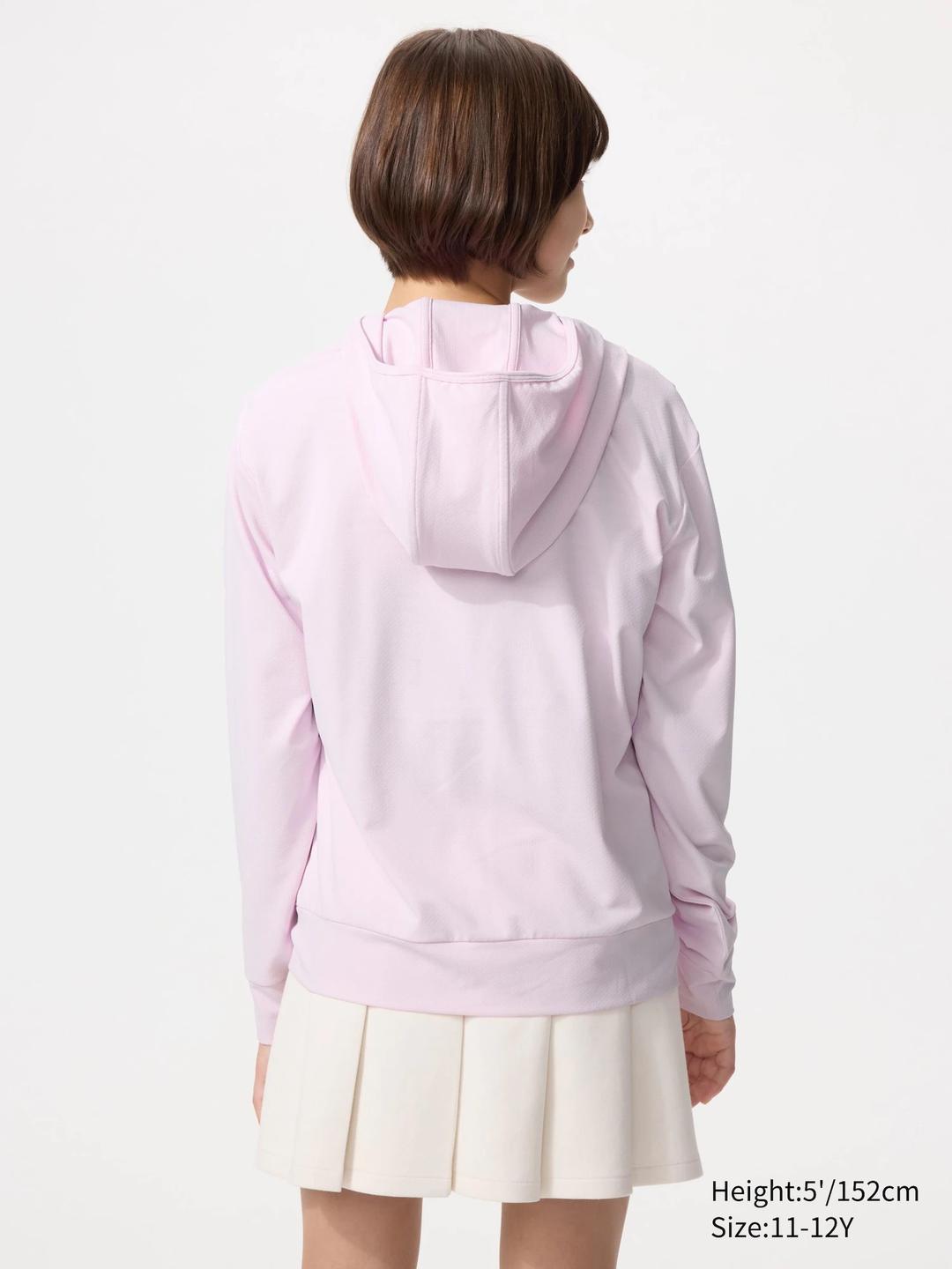 Uniqlo UNIQLO детская толстовка AIRism на молнии — фото 2