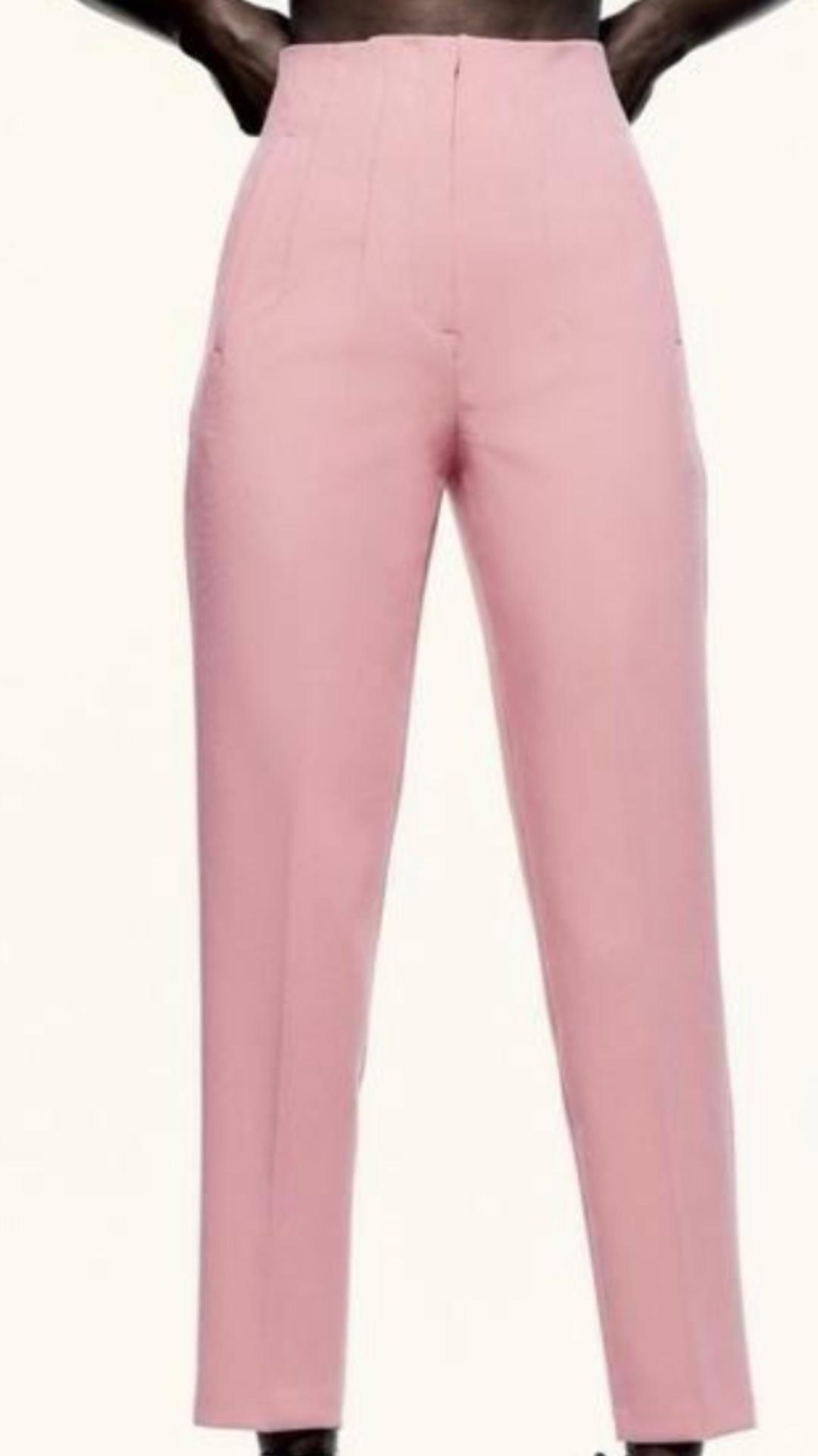 Zara Розовые брюки Zara — фото 2