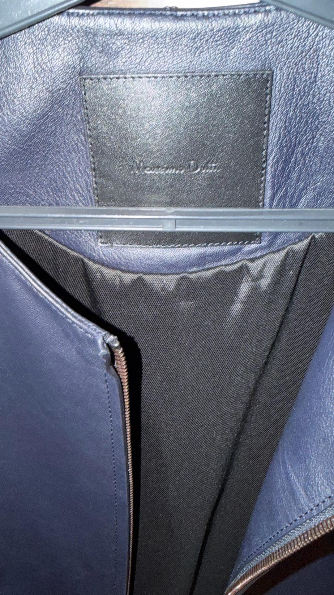 Massimo Dutti Кожаная куртка Massimo Dutti — фото 2