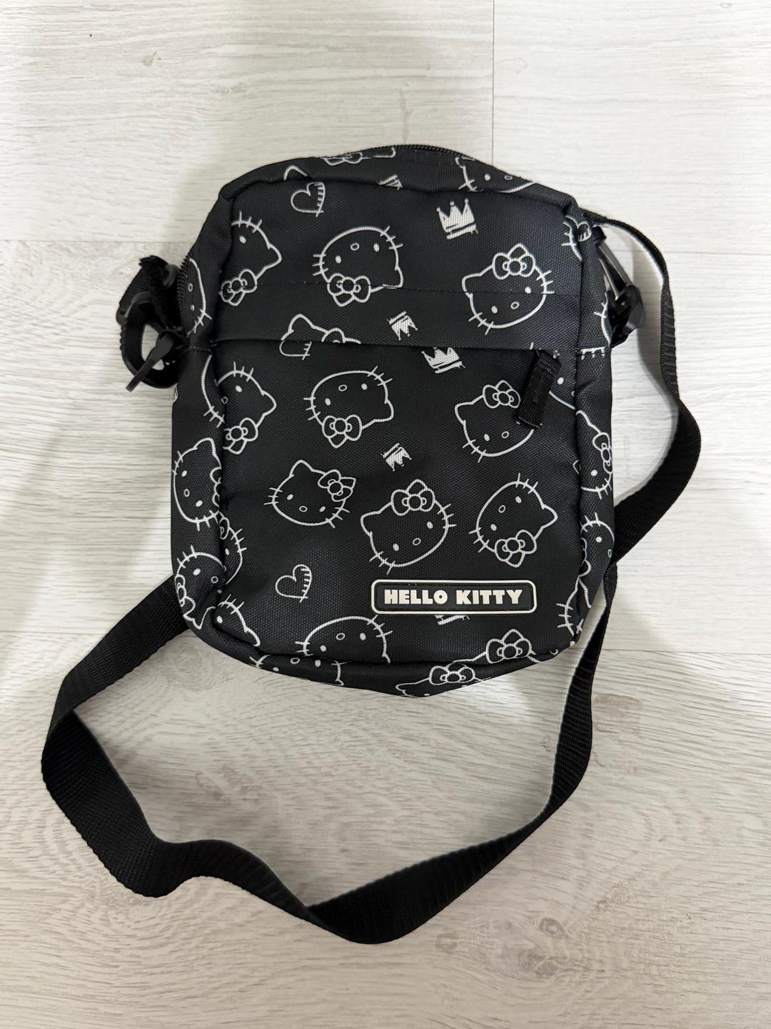 Нет бренда Сумка черная через плечо — фото 2