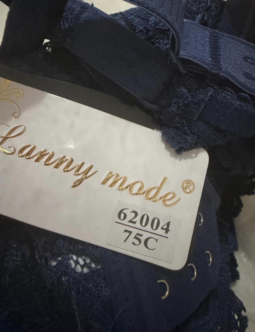 Lanny Mode Бюстгальтер дублированная чашка Lanny Mode синий 75 С — фото 2