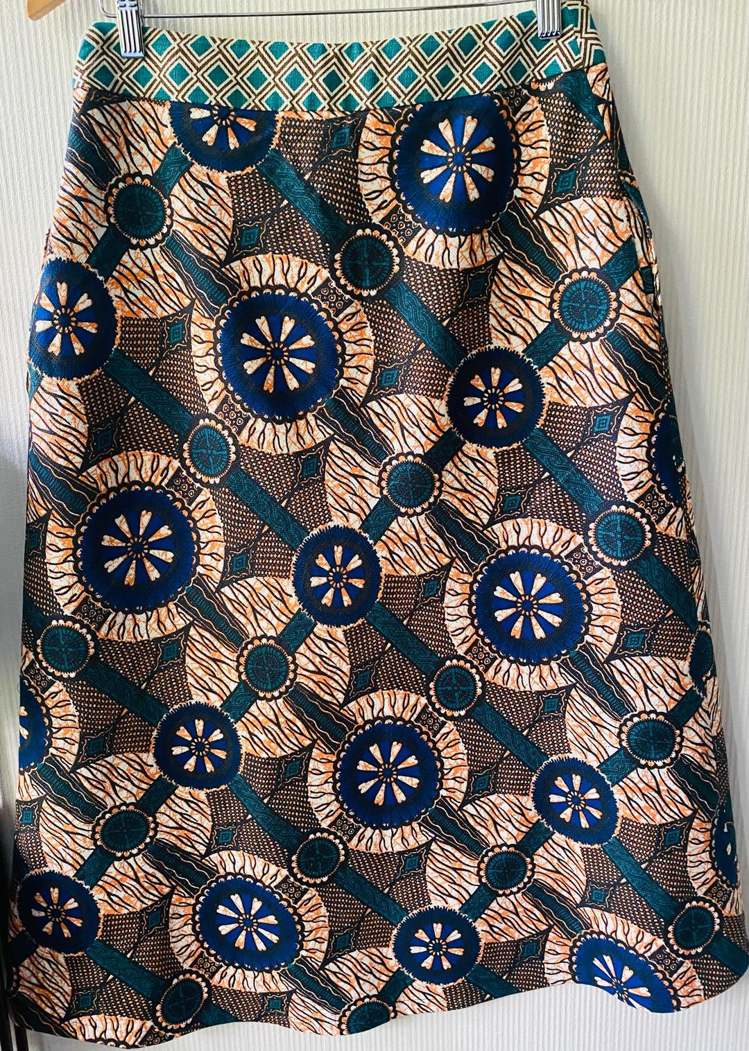 Max Mara Юбка миди с принтом — фото 2