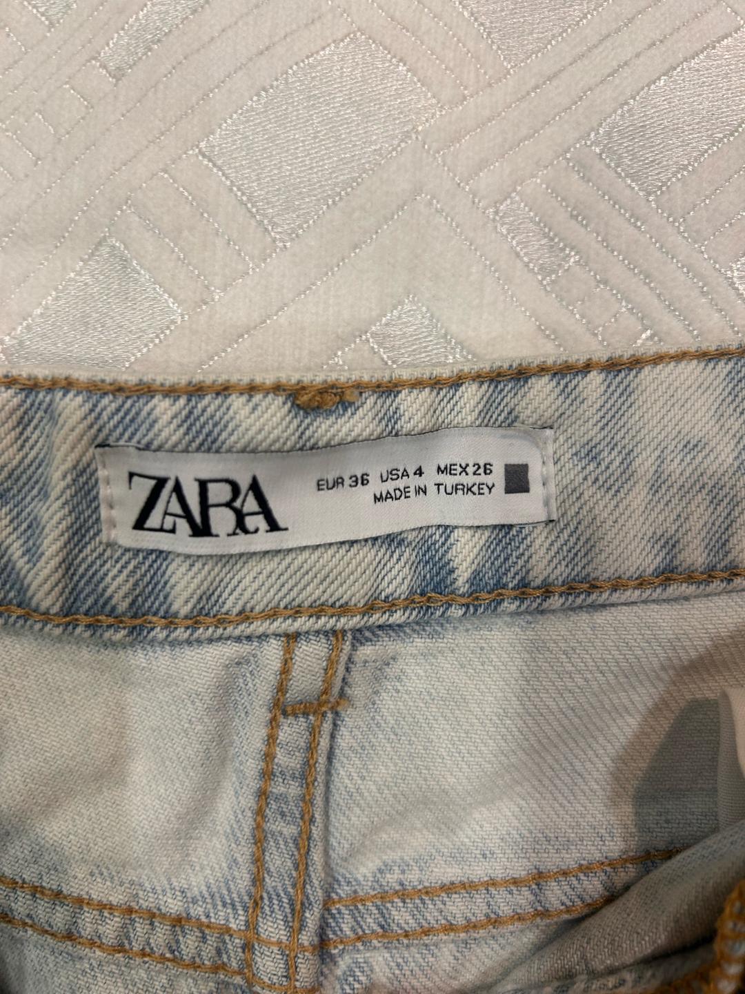 Zara Джинсовые шорты ZARA — фото 2