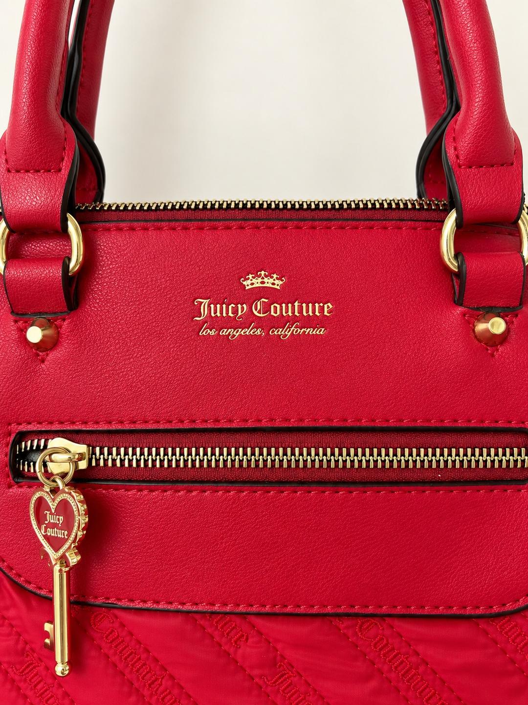 Juicy Couture Новая красная сумка Juicy Couture (Satchel / Crossbody) Y2K ❤️✨ — фото 2