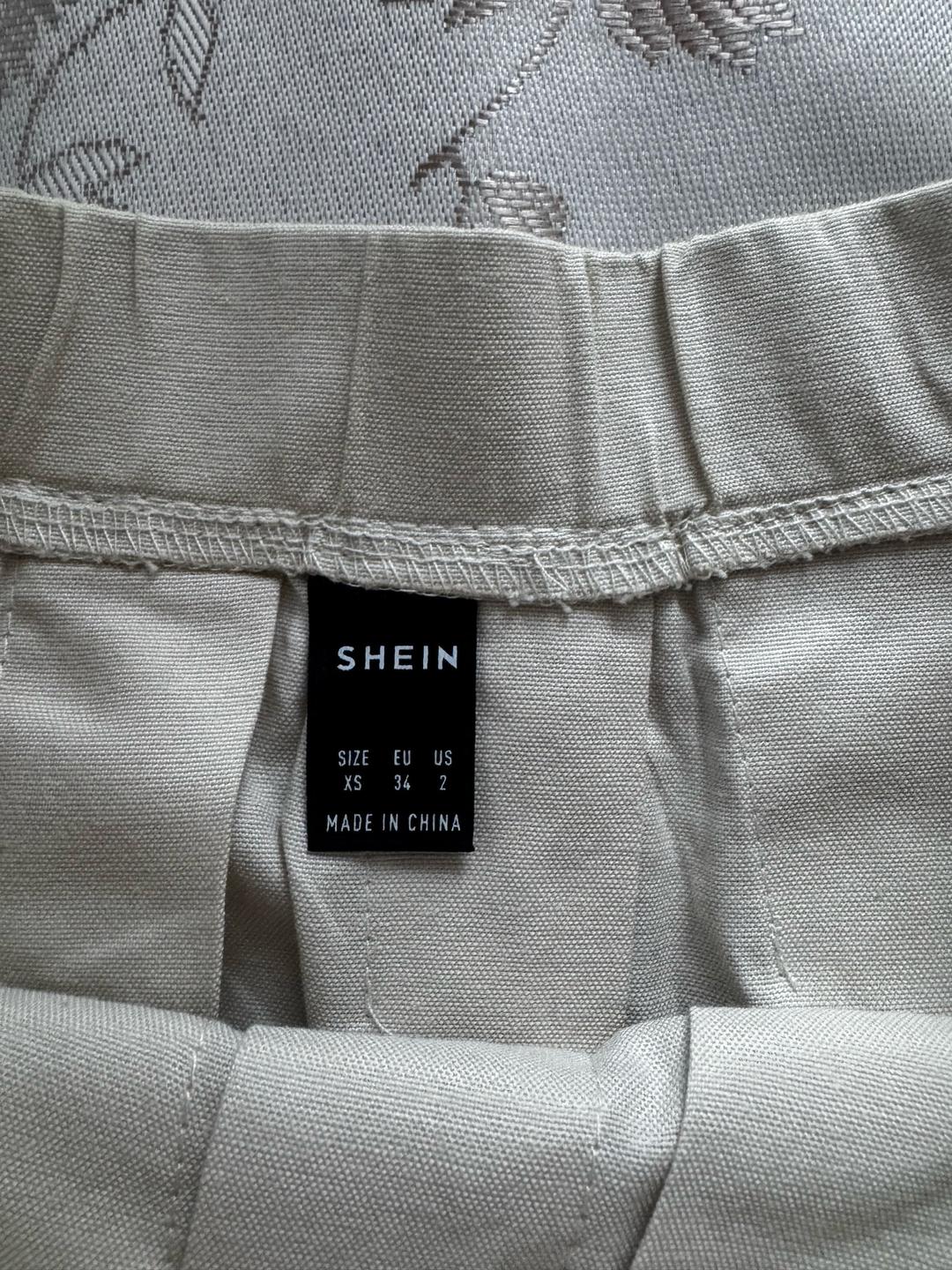 SHEIN белая мини юбка Shein — фото 2