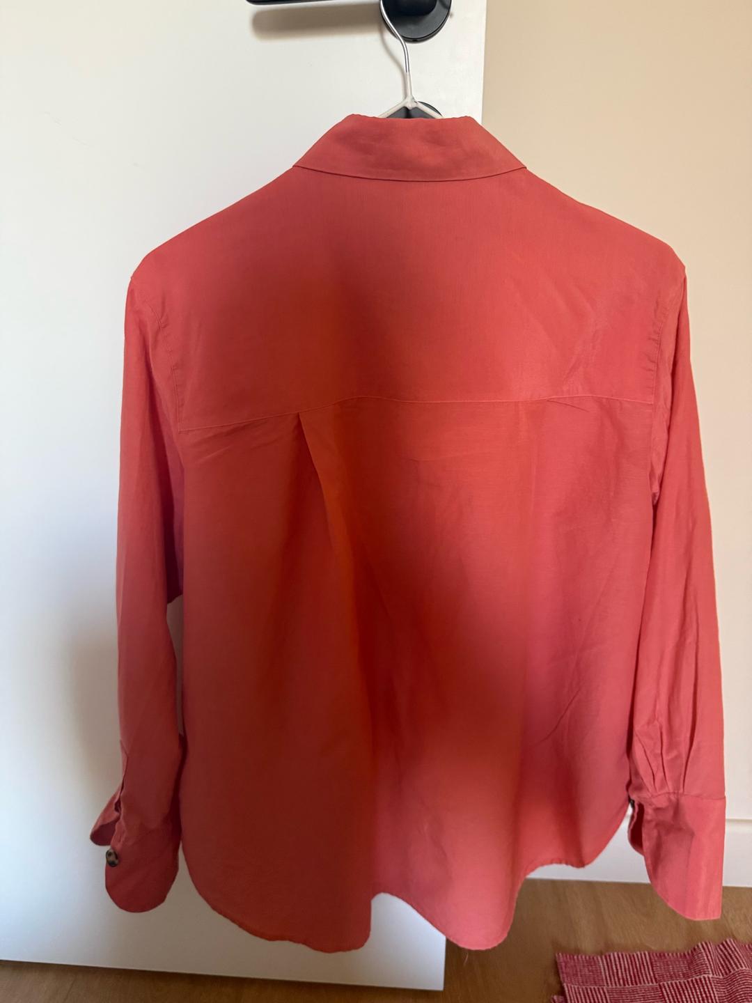 Massimo Dutti Коралловая рубашка Massimo Dutti — фото 2