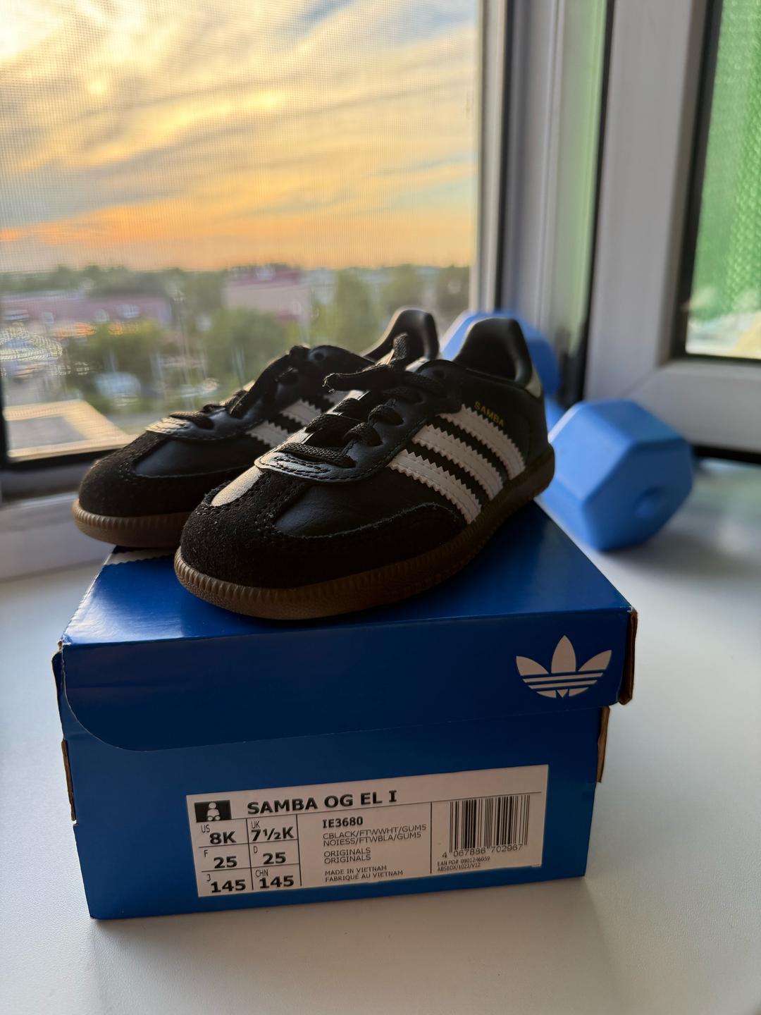 Adidas Кеды adidas Samba OG EL I — фото 2