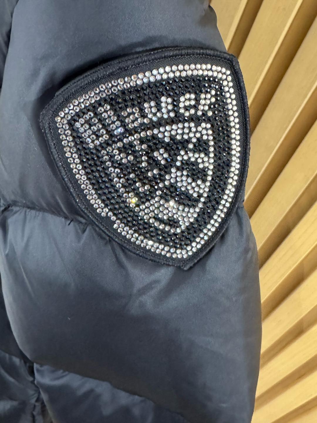Blauer Пуховик для девочек Blauer USA с натуральным мехом енота, новый — фото 2