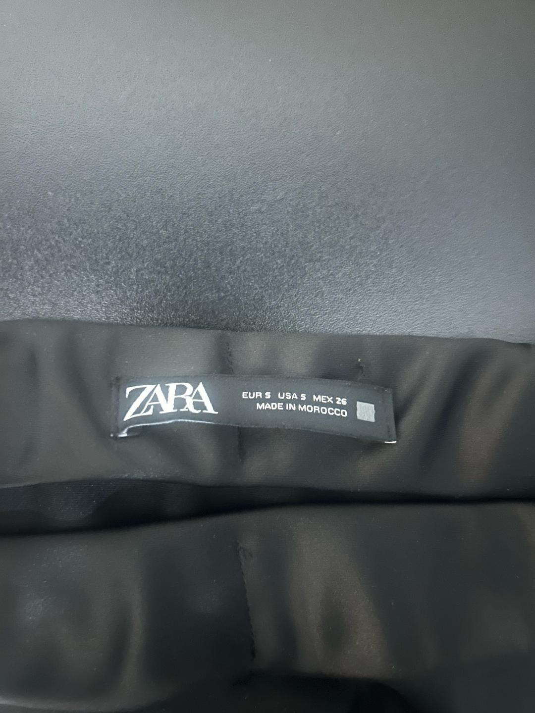 Zara Сатиновая юбка миди — фото 2