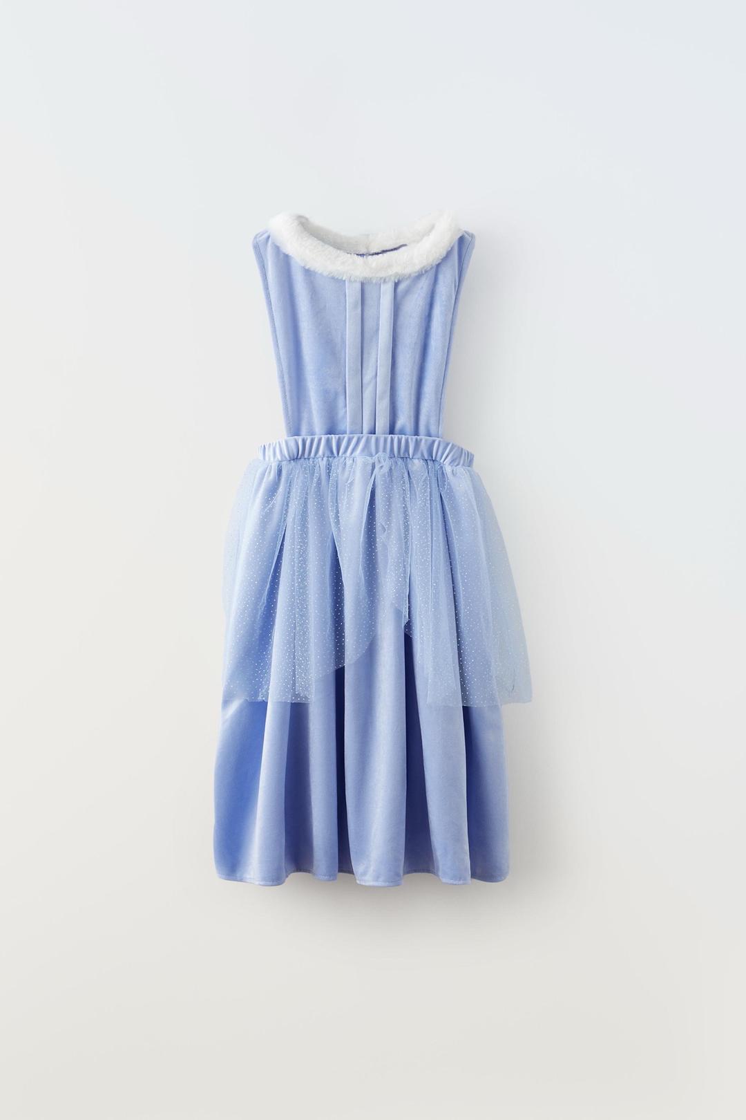 Zara Платье Эльзы, снежной королевы 5-7 лет ZARA — фото 2
