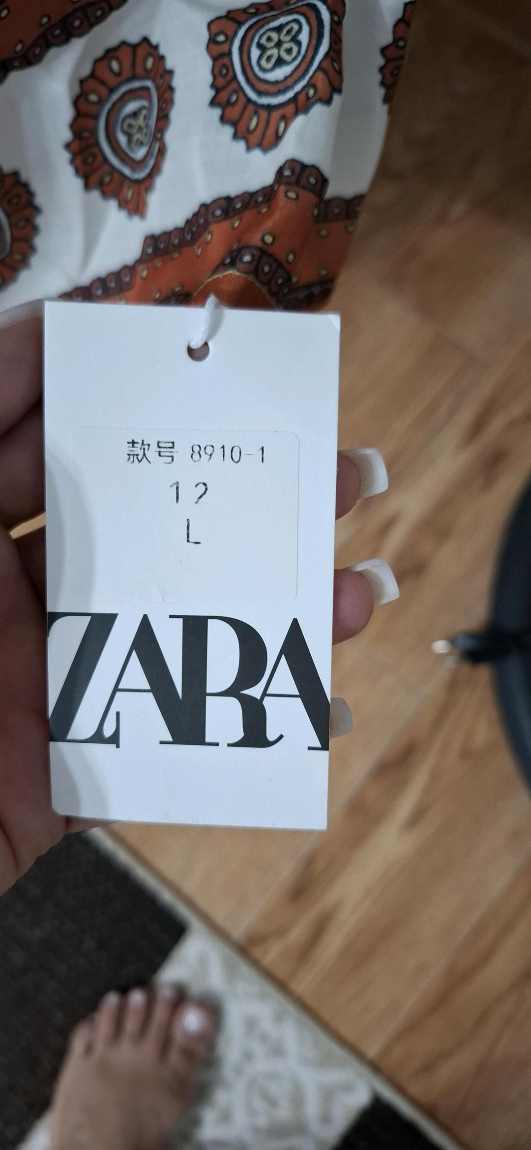 Zara Абсолютно новое платье-рубашка макси с поясом, размер L (46-48) — фото 2