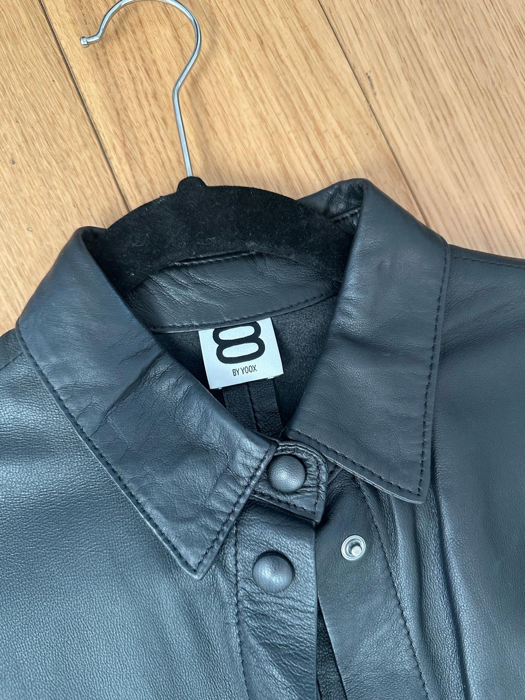 8 BY YOOX рубашка из кожи 8 by YOOX — фото 2