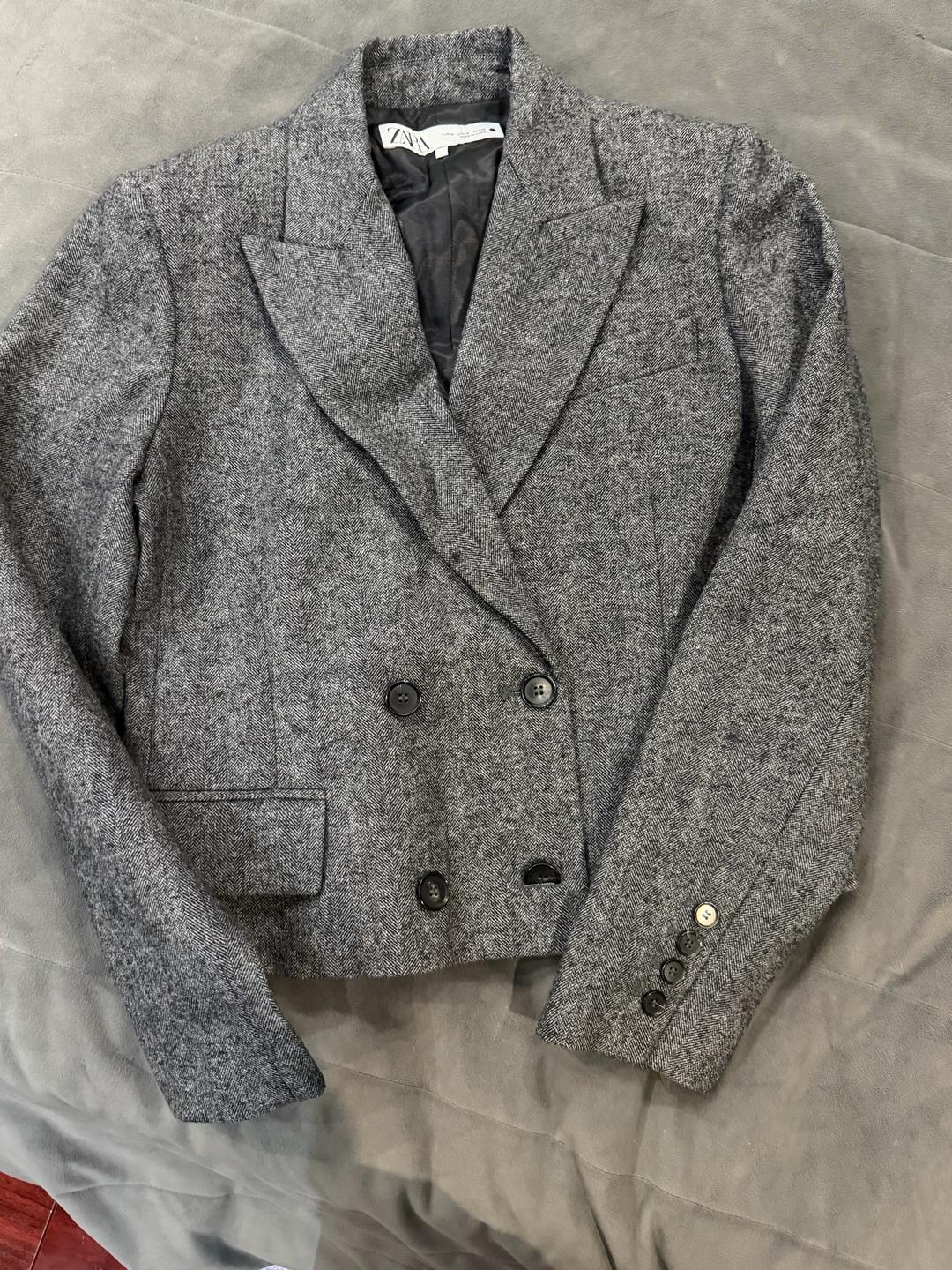 Zara Двубортный пиджак ZARA — фото 2