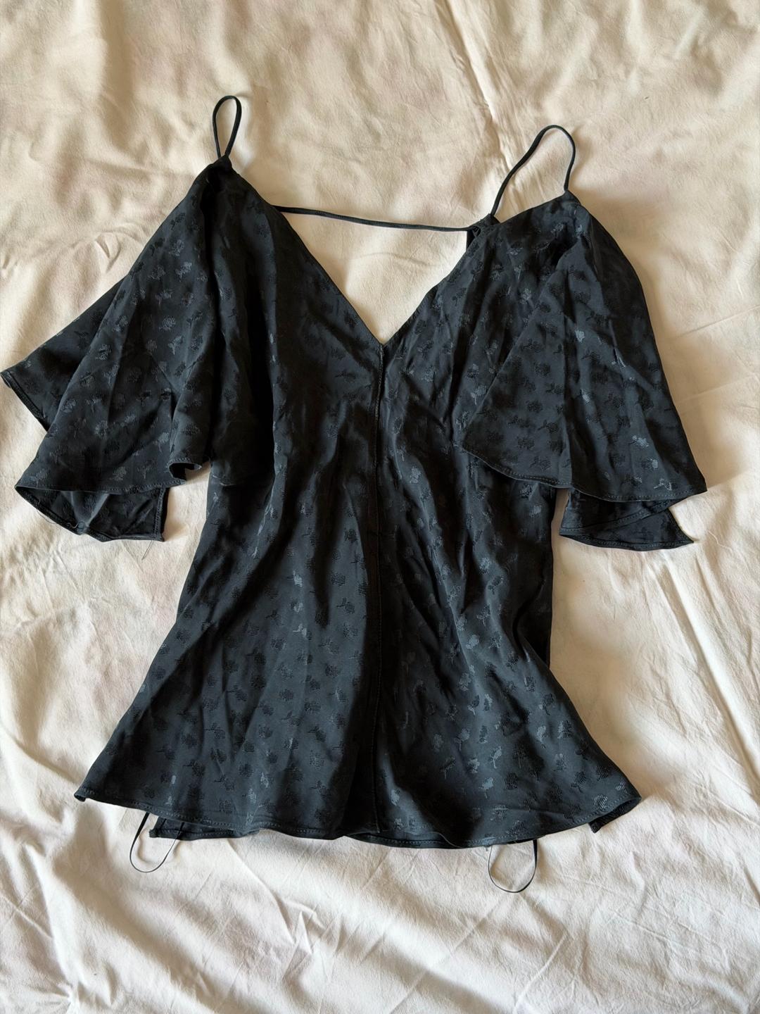 Zara Майка zara с поясом — фото 2
