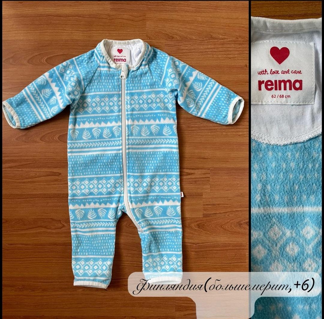 Reima Флисовый комбинезон Reima на 3-6мес — фото 2