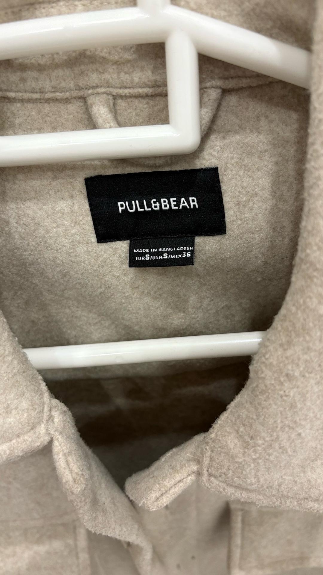 Pull & Bear пальто рубашка — фото 2