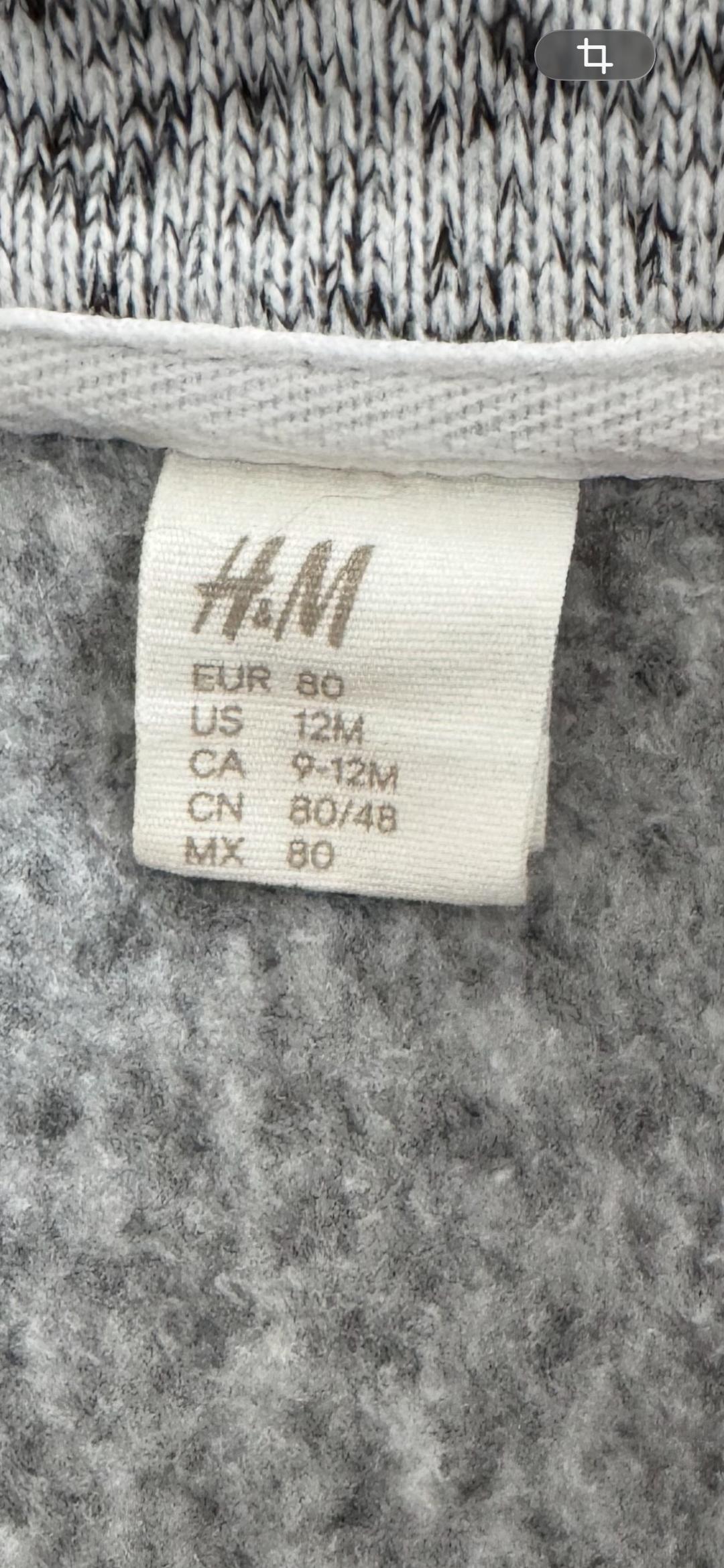 H&M H&M комбинезон флисовый детский (80) — фото 2